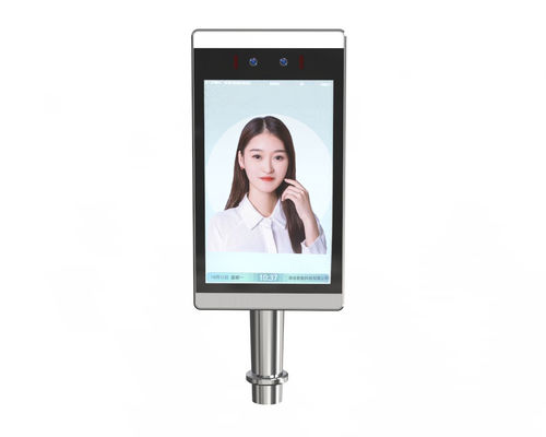 1280*800 Resolution face recognition device Floor Stand Data Security RAM 2G ROM 16G